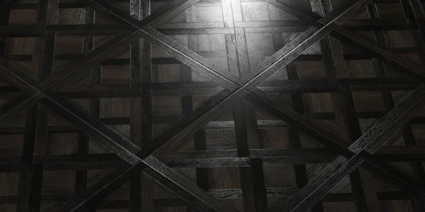 Ламинат Woodstyle Baroque Art Шанье черный 34 класс 8.3 мм